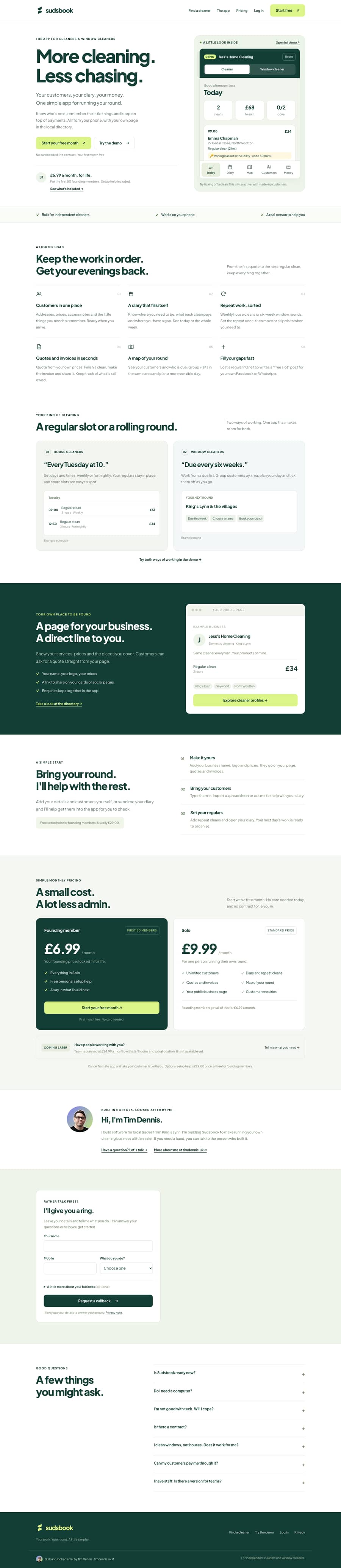 Sudsbook website